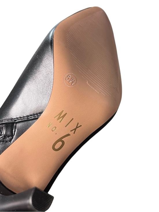 New Mix No. 6 Nole Black Women's Boots Minimalist Old Money Timeless Size 8 - Picture 5 of 6